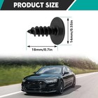 30pcs Fender Liner Bumper Cover Splash Shield Screw  Compatible With Goif Jetta