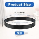 4 Pack Vacuum Replacement Belt For Bissell 7 9 10 P n 3031120 Vacuum Cleaner    