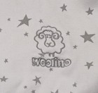 Woolino Sleep Sack 6-18 Months Stars Read
