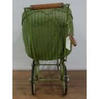 1900   s Antique Victorian Green Wicker Pram Baby Doll Buggy carriage Stroller