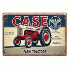Case Tractor Sign Vintage Retro Metal 12   X 8  Farm Decor Farming Nebraska