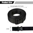 Guilcam 2pcs Car Battery Tie Down Strap  Vehicle Hold 2pcs  Black