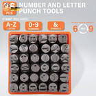 Metal Letter Punch Set  5 32     4mm 36pc Steel Number And Letter Stamp Set stamp