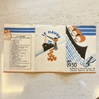 1930 Le Havre Art Deco Brochure - Rum Import History - Rhum Maritime Ephemera