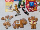 Lot Of 26 Magnets  Mostly Disney  Gingerbread Tigger Pooh Eeyore  Goofy Stamp