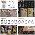 Transparent Dried Flower Bookmarks Herbarium Bookmarks Pressed Flower Bookmark