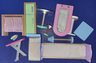 Kidkraft  Wood   Plastic Doll Or Barbie House Play Furniture Piece Lot 2008