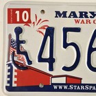 Maryland Handicap War Of 1812 License Plate     free         Md Disabled Tag 45609ht