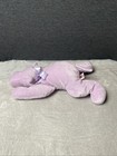 Ty Pillow Pals Purple Tubby The Hippo Plush 14  Stuffed Animal Toy Pet Lovey