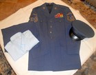 Pre-1962 Senior Master Sergeant Usaf Dress Jacket Shirt Pants Hat - 16 Medals