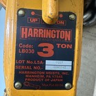 Harrington Lb030 Lever Hoist 6 000lb 3 Ton Capacity L5a-0207 10ft Chain - Used