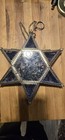 Star Shaped 9x9   Garden Hanging Lantern Tea Light Candle Holder 