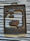 Tpc Sawgrass Home Of The Players Bronze Metal Bag Tag For Golf Bags