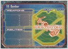     star Wars Starship Battles 54 60 Tie Bomber  common  Card Only