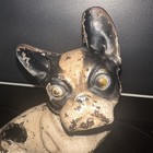 Old Antique1910-1940   s Hubley Cast Iron French Bulldog Doorstop