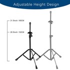 Trombone Stand  Retractable Height Adjustment  Triangular Stable Construction   