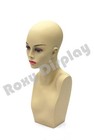 2pcs Female Fiberglass Mannequin Head Bust Wig Hat Jewelry Display  barbaraf3 X2