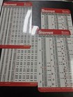 Pocket Starrett Metric And Decimal Equivalents Chart Machinist F1 e6