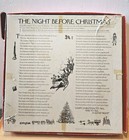 The Night Before Christmas Puzzle clement Clarke Moore springbok 1975 vtg rare