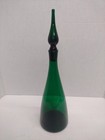 Vintage Blenko Glass Decanter  920-m Winslow Anderson Green 16 