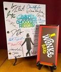Charlie And The Chocolate Factory Script Signed- Autograph Reprints- Johnny Depp