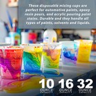 Paint Mixing Kit Mixing Cups  Lids  Sticks  Paddles  Strainers  Can Opener