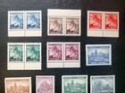 Czech  Bohemia   Moravia 139 Mnh With Dupes  1939-44    Bonus Semi-postal Card