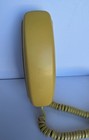 Vintage Trimline Push Button Phone In Yellow