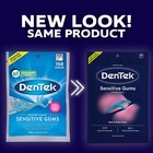 Dentek Comfort Clean Sensitive Gums Floss Picks 900 Count With Tongue Scraper