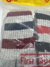Vintage 1980s Olympic Cushion Athletic Gray Striped Tube Socks 6 Pack Sealed Usa
