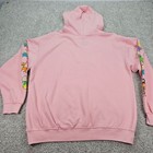 Nickelodeon Rugrats Pink Hoodie Women s Size L Cartoon Characters Graphic 90s