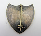 Antique Whitehead   Hoag Shield Employee Id Badge  2-614 Usla Corpn Monogram