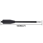 6 3 mini Crossbow Bolts Plastic Arrows Archery Screw Tip Point Hunting   12 36 60x