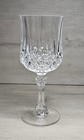 Cristal D arques-durand Longchamp Set Of  8  8 Oz  Water Goblets  Heavy Feel
