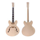 Diy Electric Guitar Kit Es335 Style Build On Own Unfinished Hollow Guitar Body