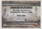 2017 Topps The Walking Dead Evolution Relics Walker  r-w4 0fr5
