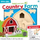 Masterpieces - Country Farm Wood Wood Craft   Paint Kit