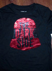 Star Wars Darth Vader Flip Sequin Black Shirt Size Youth Xs Nwt