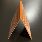 Whataburger Texas Restaurant Collectible Orange White 3  X 3 5   Table Tent  52