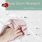 Clear Shower Curtain Liner With 3 Magnets  72x72 Premium Flexible Sturdy Plastic