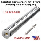 New 1 Pair Mini Excavator Bucket Pin 35 225mm With Grease Nipple Universal Fit
