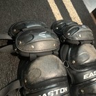 Easton Intermediate Catchers Equipment Black 14    Leg And Knee Guards 13-15 Years