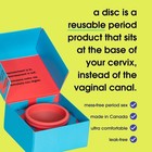 Nixit Menstrual Cup - 100  Medical Grade Silicone - Sealed Box W  Travel Bag