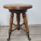 Antique Marble Claw Foot Piano Stool Lyon And Healy Chicago