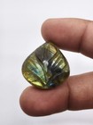 Aaa Natural Multicolor Carving Labradorite Pear Gemstone 29 55ct 23x23x7mm S-131