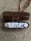 Leica D r p  Ernst Leitz Wetzlar Germany Camera With Leather Case