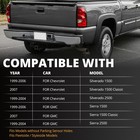 For 99-07 Chevy Silverado Gmc Sierra 1500 2500 Chrome Complete Rear Step Bumper