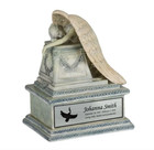 New  Small Weeping Angel Cremation Urn  5 x4 x7   Pm12138