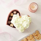 100 Pack Ivory Artificial Flowers  Bulk Stemless Fake Foam Roses  3 In