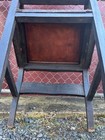 Antique 19th 20th C Peruvian Spanish Colonial Tooled Leather Armchair    handcraft